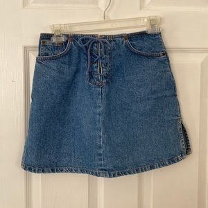 KRU vintage denim skort (Girls 12)